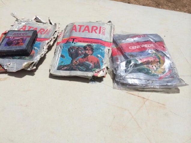 Era cierto: encuentran enterrados los videojuegos de Atari de E.T.