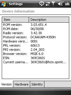 Illustration for article titled HTC Releases Windows Mobile 6.1 Update For Touch on Sprint