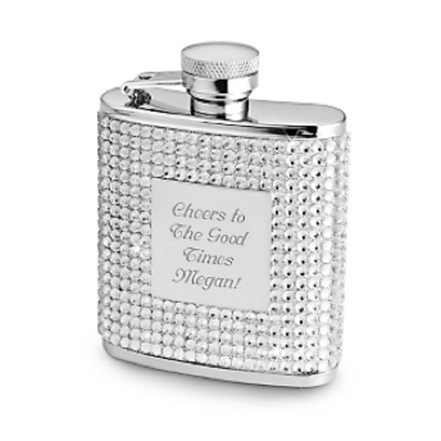 Personalized Petite Bling Flaskthingsremembered.com
