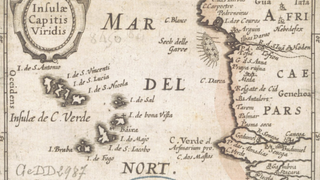Ancient map of Cape VerdeWikimedia Commons