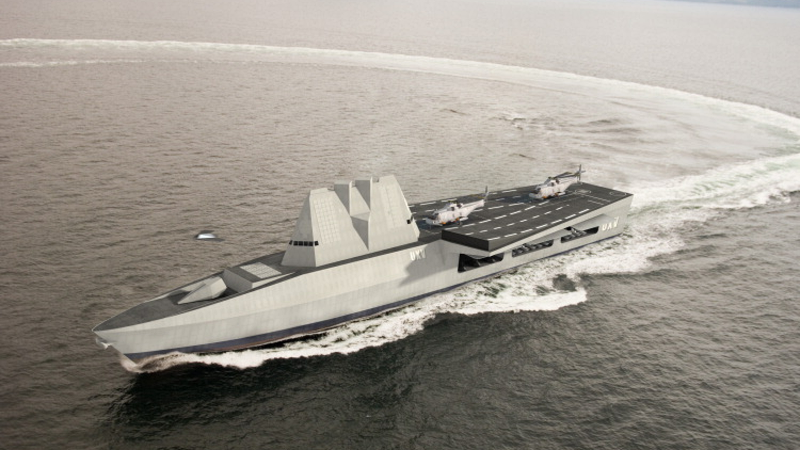 modern warships drone