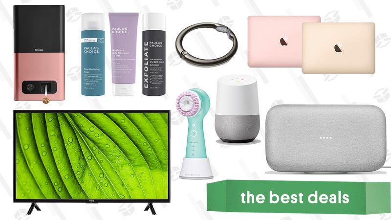 Illustration for article titled Tuesday's Best Deals: MacBooks, Google Home, Paula's Choice, and More