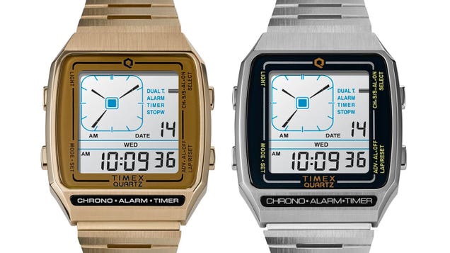 Timex Reissues One of Its First Attempts to Get Analog Watch Lovers to Switch to Digital