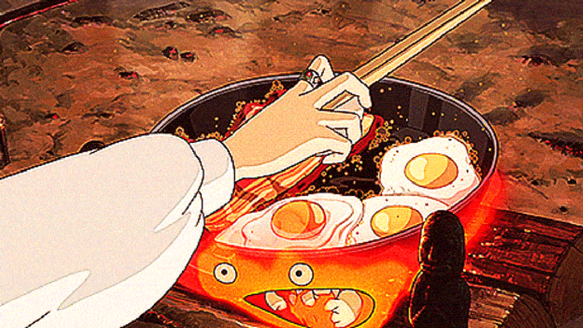 studio ghibli food gifs