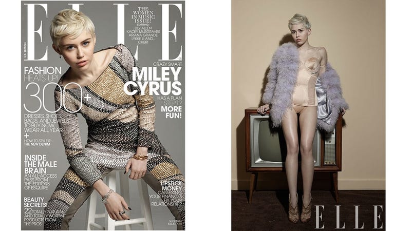 Illustration for article titled Elle and Seventeen Fought Over Miley Cyrus and Elle Won