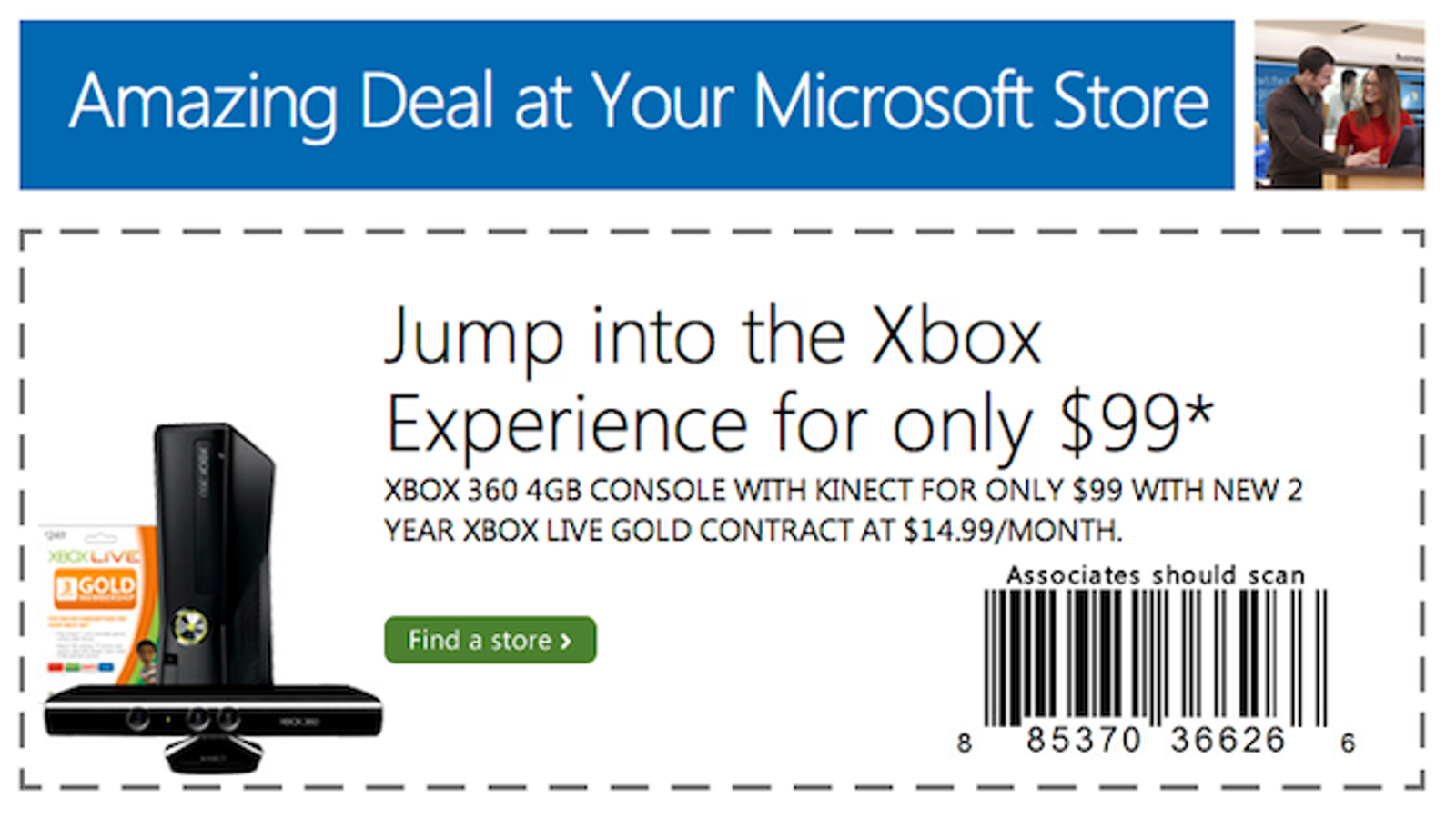 You Can Now Buy An Xbox 360 For 99 (If You Can Find A Microsoft Store)