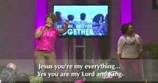 Church choir singing gospel remix of “Hotline Bling”YouTube Screenshot