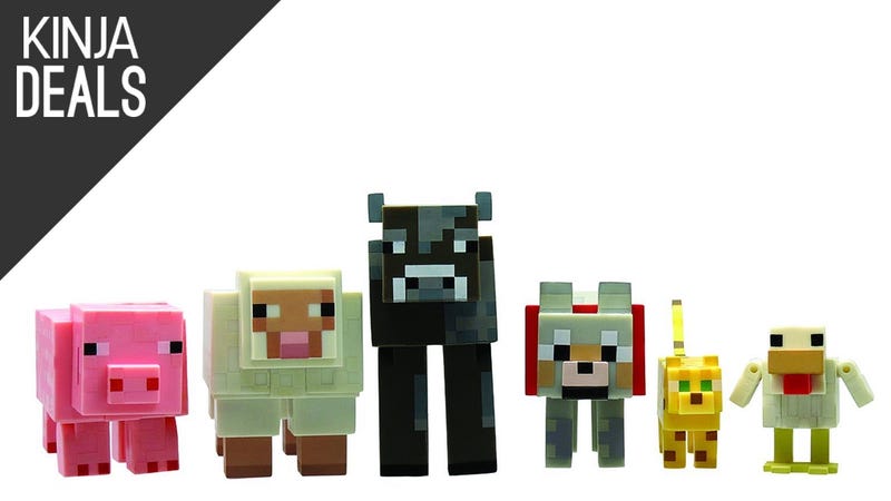 Illustration for article titled This Adorable Minecraft Menagerie is Back on Sale