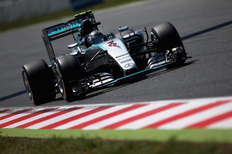 Illustration for article titled Nico Rosberg Takes Pole Position At Spanish Grand Prix