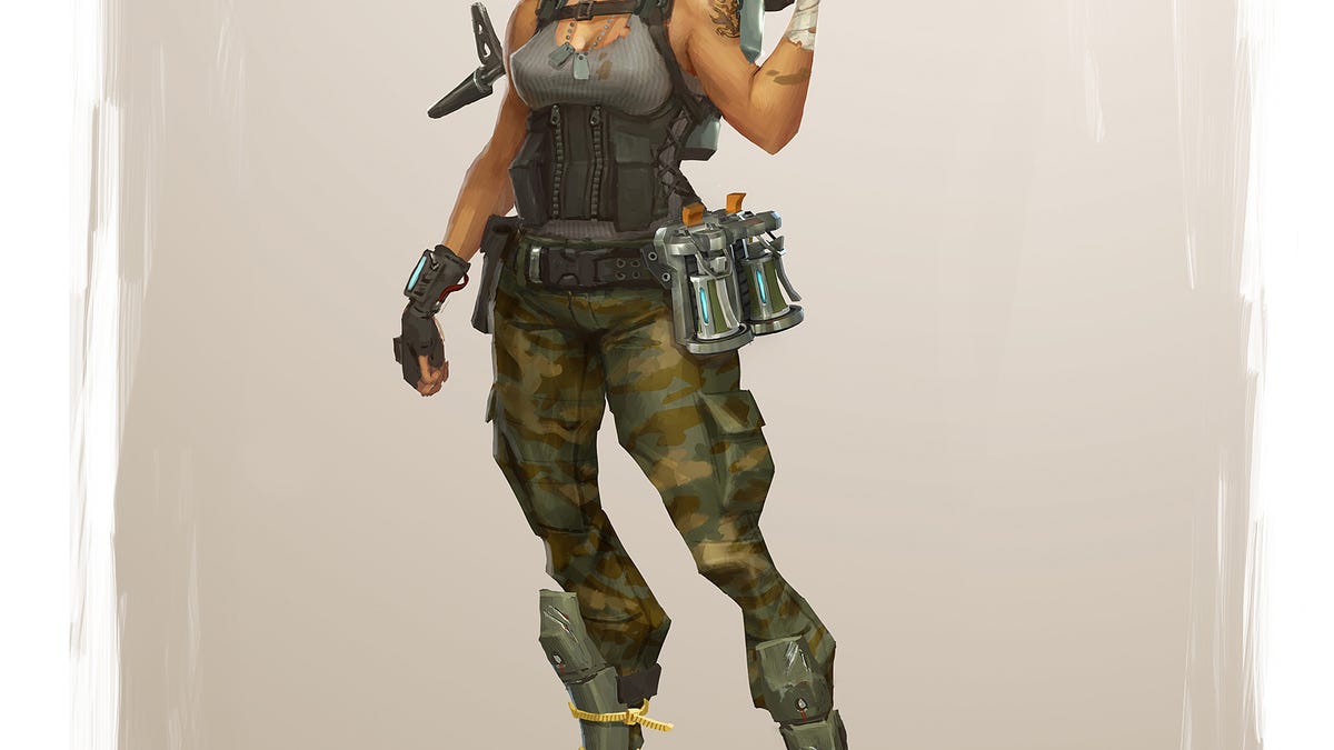  - early fortnite concept art