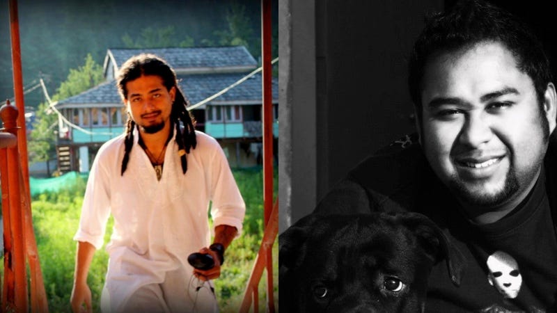 Nilotpal Das y Abijeet Nath en fotos de Facebook
