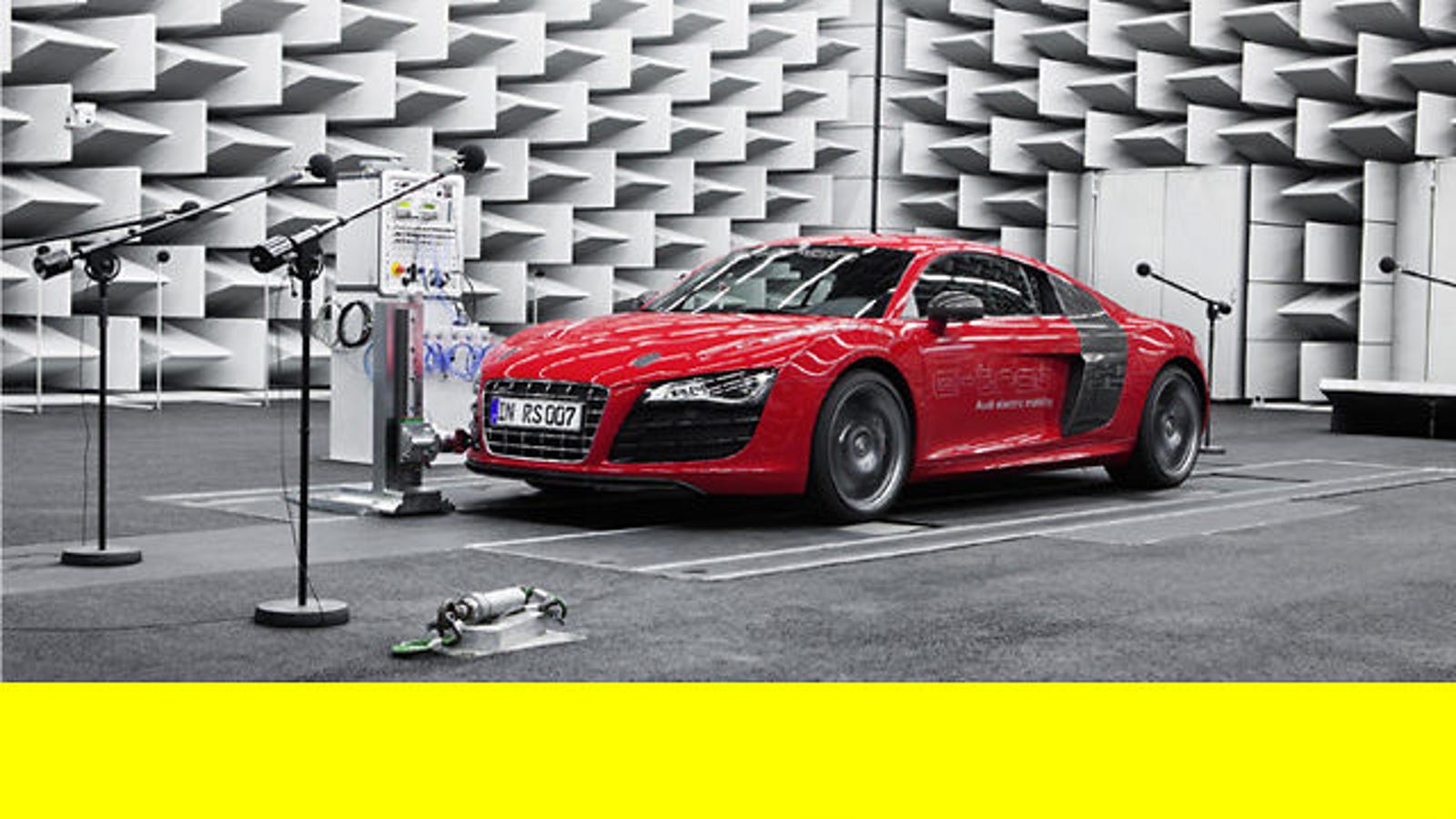How Audi Makes Its Electric Cars Sound Like Futuristic Gas Guzzlers
