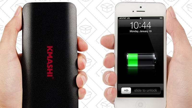 KMASHI 10000mAh Portable Power Bank | $9 | Amazon | Promo code 9YVPU7TD