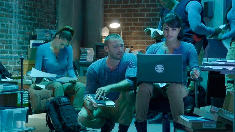 Anabelle Acosta, Jake McLaughlin, Priyanka Chopra