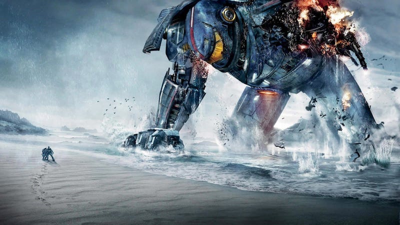 Illustration for article titled Guillermo Del Toro on Pacific Rim: We built several blocks of Hong Kong to destroy, and then we destroyed them!