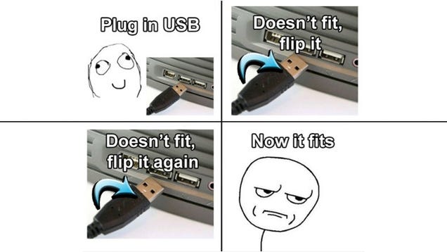 How to Plug In a USB Cable Correctly Every Time