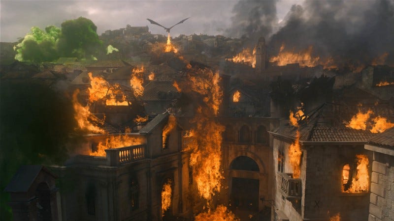 Burn, baby, burn.