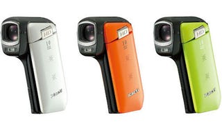 Illustration for article titled Sanyo Xacti DXM-CG11 Pocket Camcorder Does 720p Video, May Have Built-in Eye-Fi
