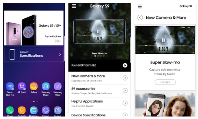 samsung s9 apps