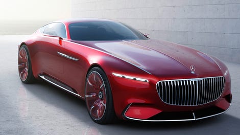 The Vision Mercedes Maybach Ultimate Luxury Suv Is Way Too