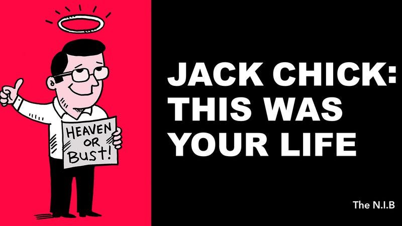 Jack Chick Learns A Valuable Lesson In This Comic Tract