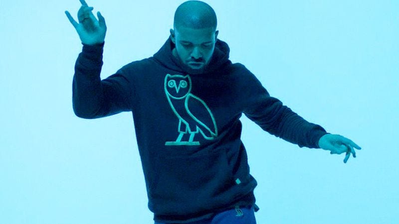 Illustration for article titled Drake dances to some of television’s greatest hits, thanks to the internet
