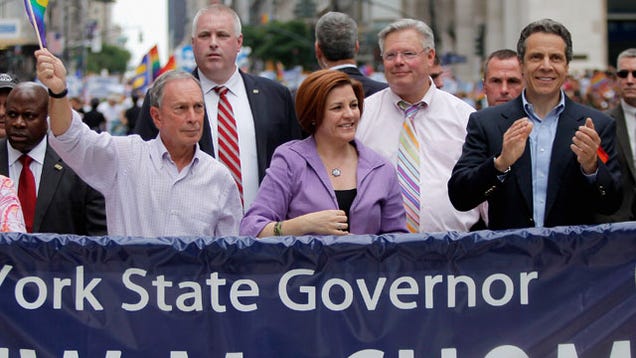 Michael bloomberg gay marriage Amuater tranny