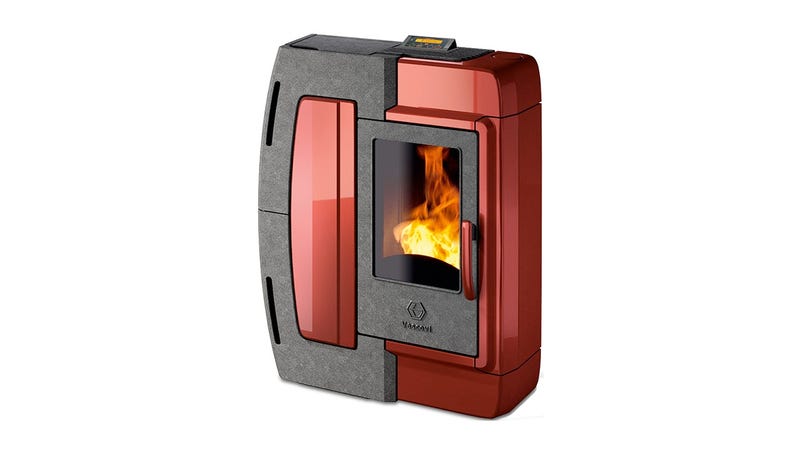 The Pellet Stove That Actually Looks Like It Was Made In 21st We Previously Extolled The Virtues Of E Heater For Warmth When Deep Chill Winter Arrives But Gazing At This Pellet Stove A Very