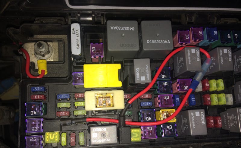 Temporary Fix For Failed Tipm Fuel Pump Relay