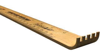 Illustration for article titled Ruler-Backscratcher Combo Is the Greatest Office Innovation Since the Sticky Note
