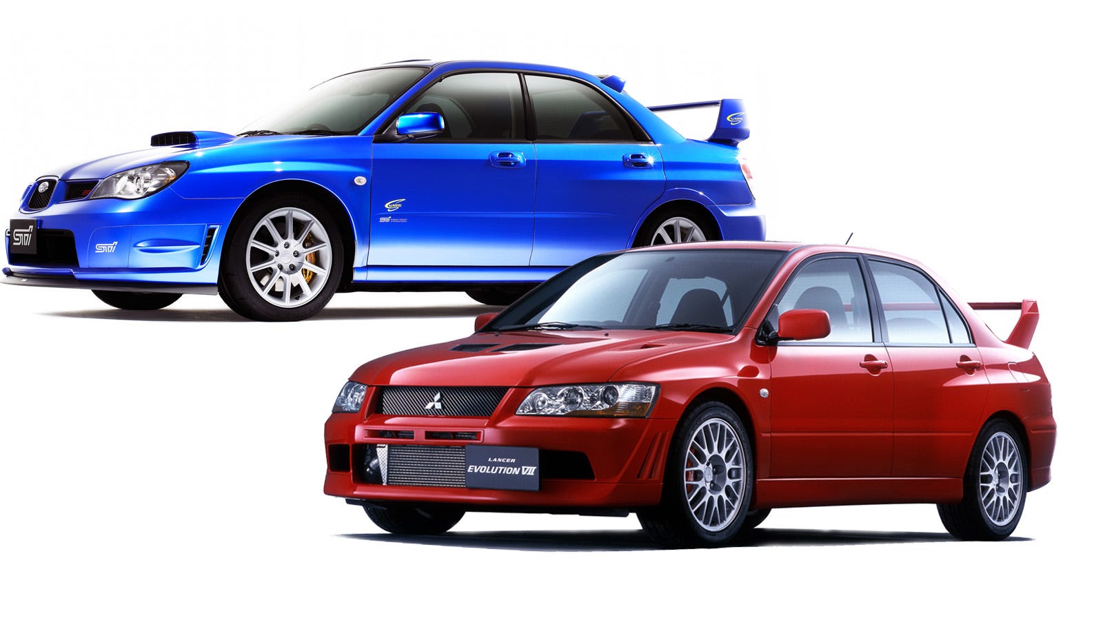 Subaru Impreza WRX and STI VS. Mitsubishi Lancer Evolution