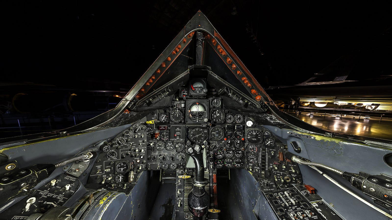 sr71 cockpit