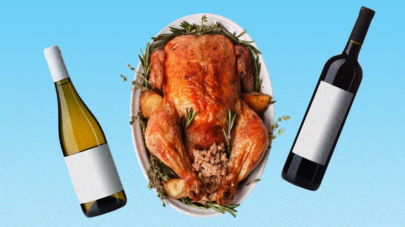 Illustration for article titled When it comes to wine with Thanksgiving dinner: dry, dry, dry again