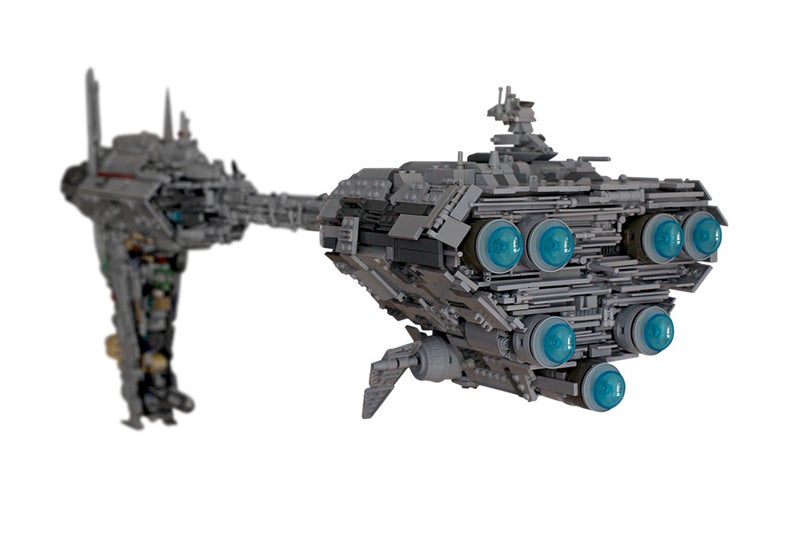 Star Wars' Giant Medical Frigate, in Lego Form | Kotaku UK