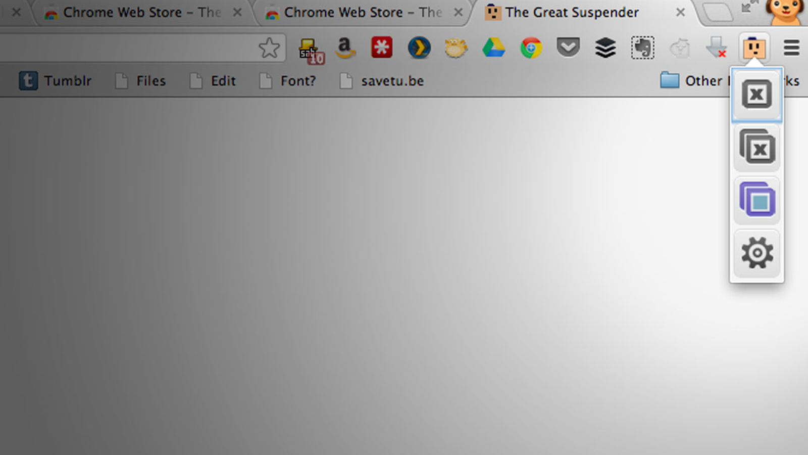 tab suspender chrome extension