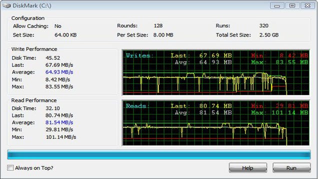 DiskMark Is a Free and Easy Hard Drive Benchmark Tool