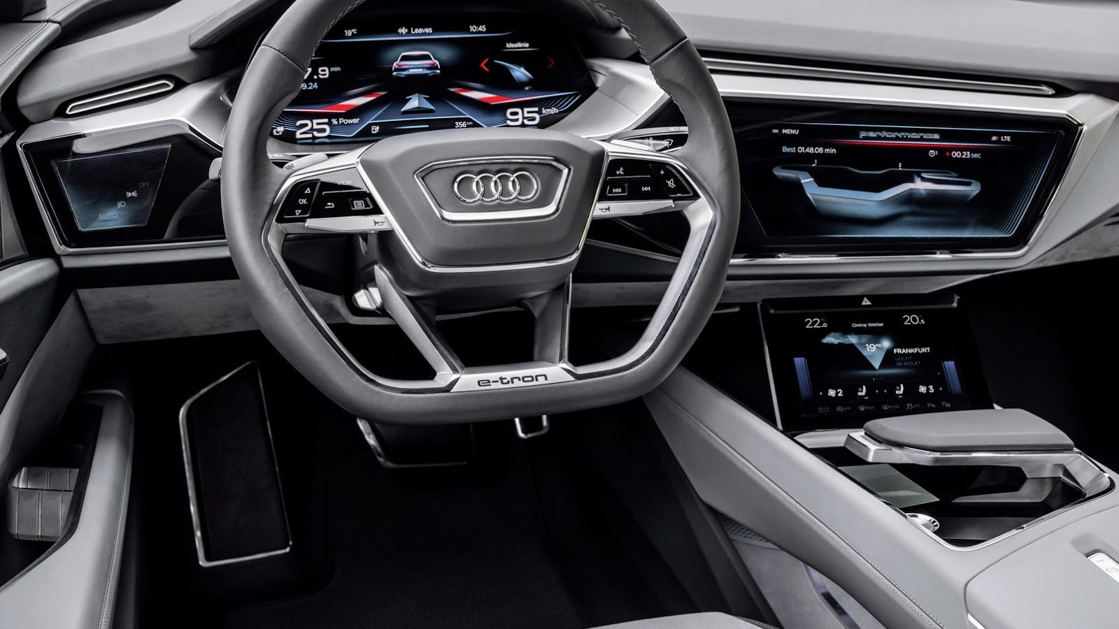 Audi S Car Interior Of The Future Has Screens Everywhere