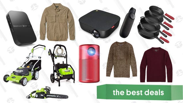 Saturday's Best Deals: Video Games, Anker Products, Greenworks Tools, and More