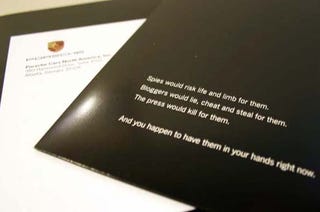 Illustration for article titled Porsche Thinks The Press Is Way Worse Than Bloggers