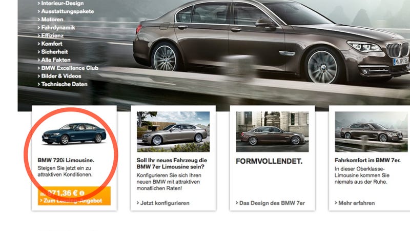 Illustration for article titled Is BMW Planning A Tiny Engine For Its Biggest Car?