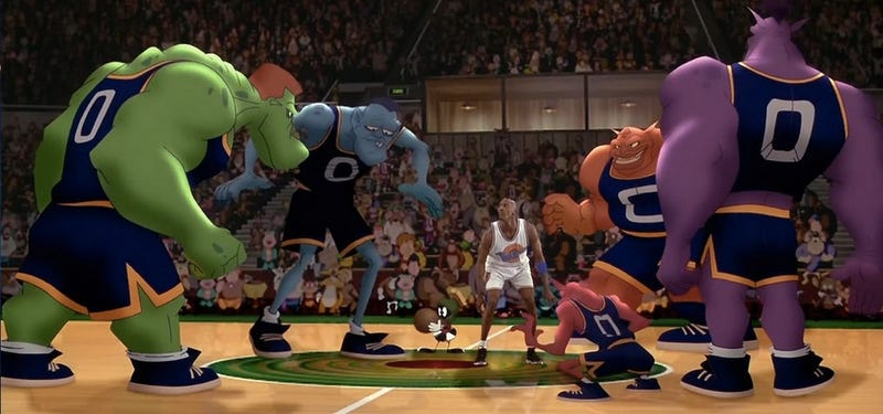 Illustration for article titled Watch A Space Jam Live Read With Nick Kroll, Seth Green & Blake Griffin