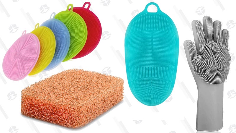 Illustration for article titled Replace Your Disgusting Kitchen Sponge With a Silicone Scrubber. Like, Right Now.