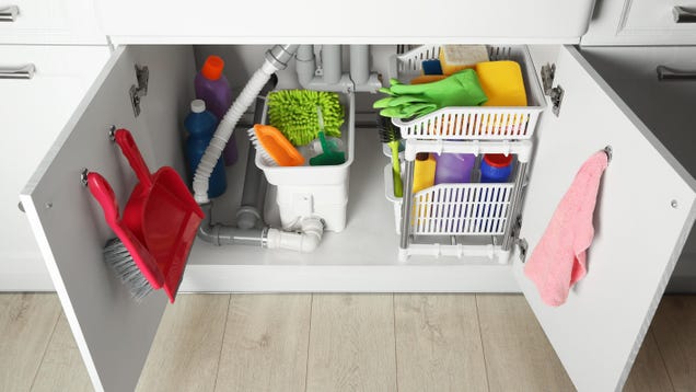 Don't Store These Household Items Under Your Kitchen Sink