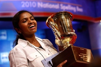 Illustration for article titled Eighth-Grade Girl Wins National Spelling Bee