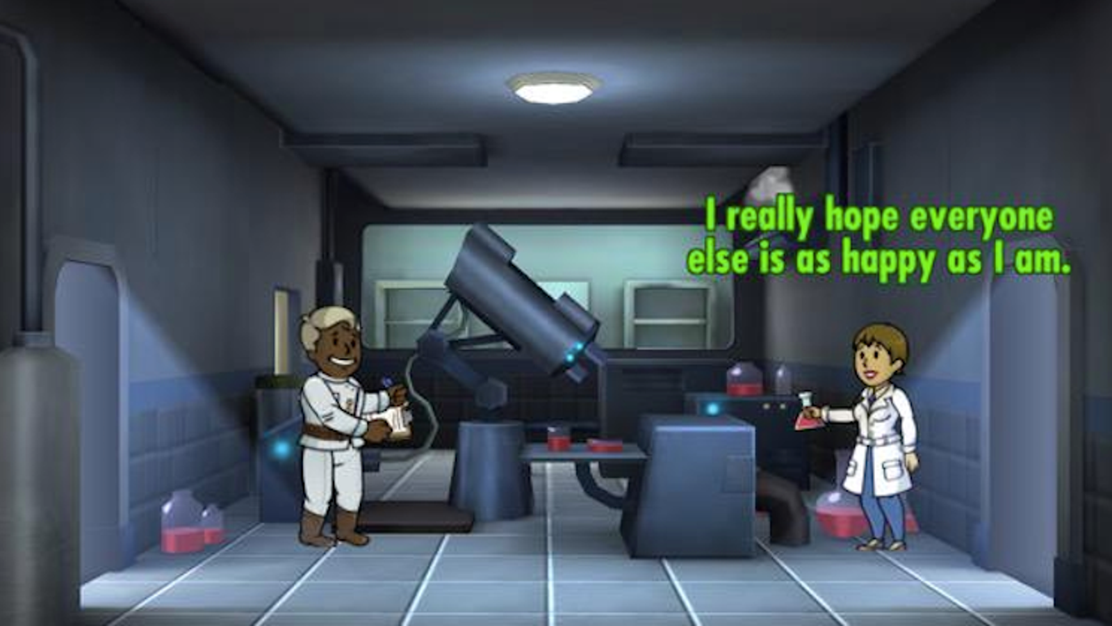 what happened to fallout shelter pimp my vault