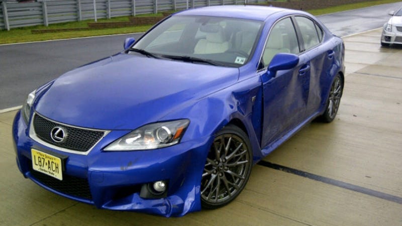 Auto Journalist Crashes Lexus Is F Because He S An Auto