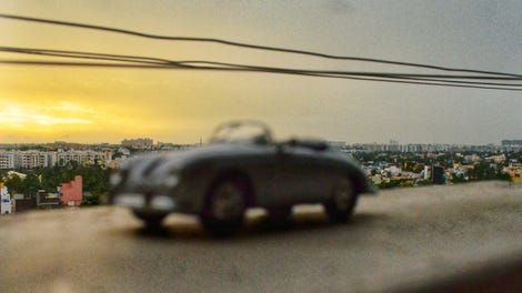 The 1959 Porsche 356A by Del Prado.