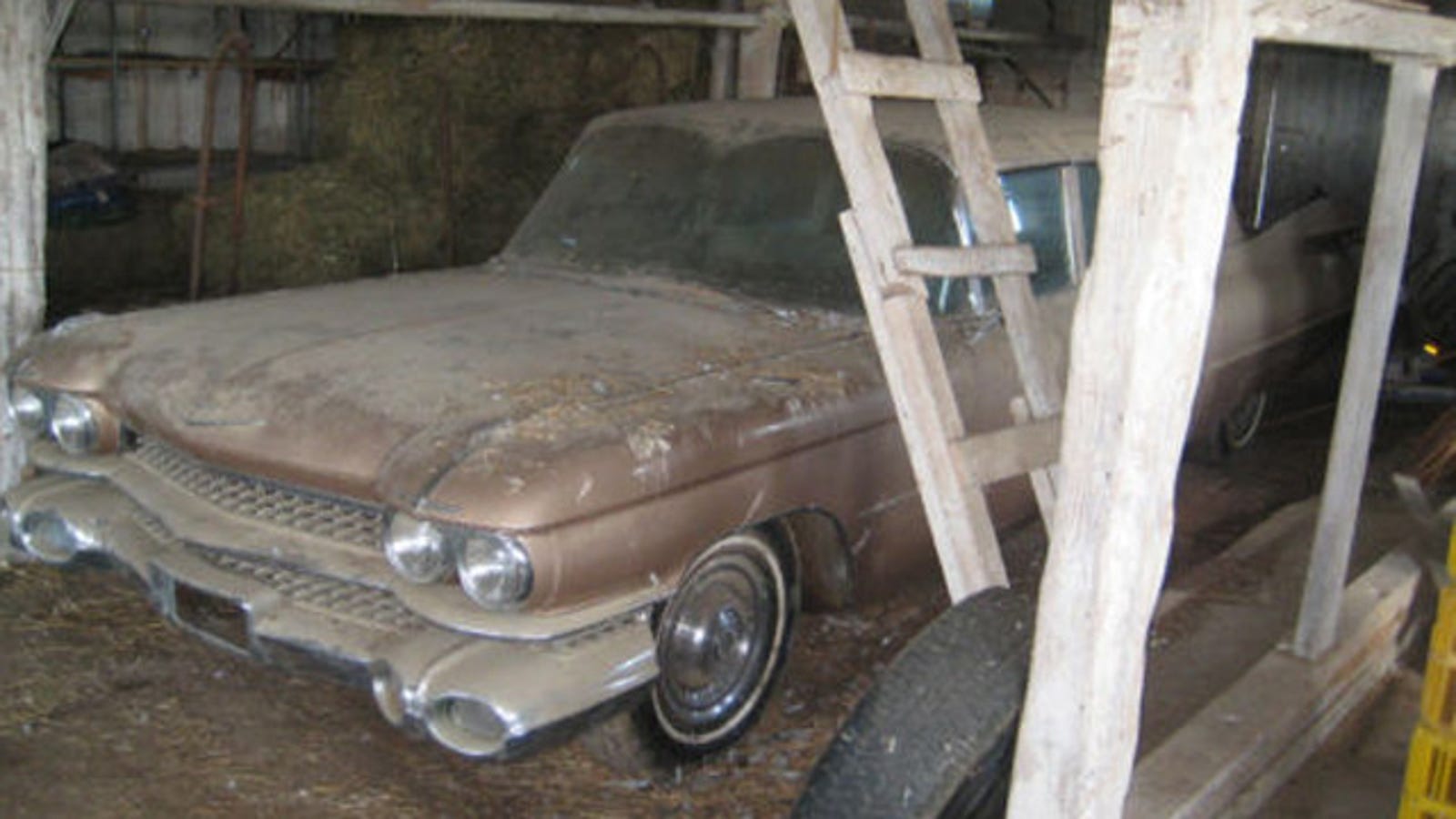 1959 Cadillac Fleetwood Limo Is One Rare Barn Find