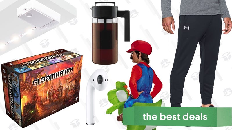 Illustration for article titled Monday's Best Deals: Gloomhaven, Luminoodle Click, AirPods, and More