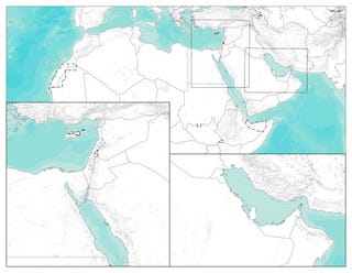 Illustration for article titled Blank Map Of The Middle East Pdf Free